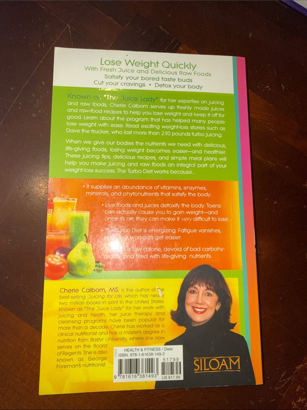 The Juice Lady's Turbo Diet Book - Picture 2 of 2